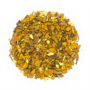 Golden Chai | Organic Loose Leaf Herbal Tisane | Tumeric, Pineapple and Apple