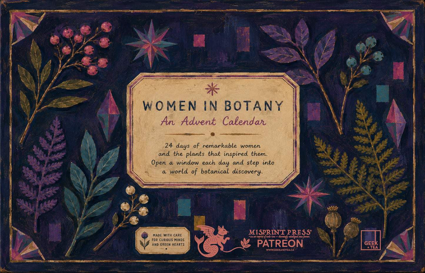 Women in Botany: An Advent Calendar | 2026 Geek+Tea Holiday Advent Calendar