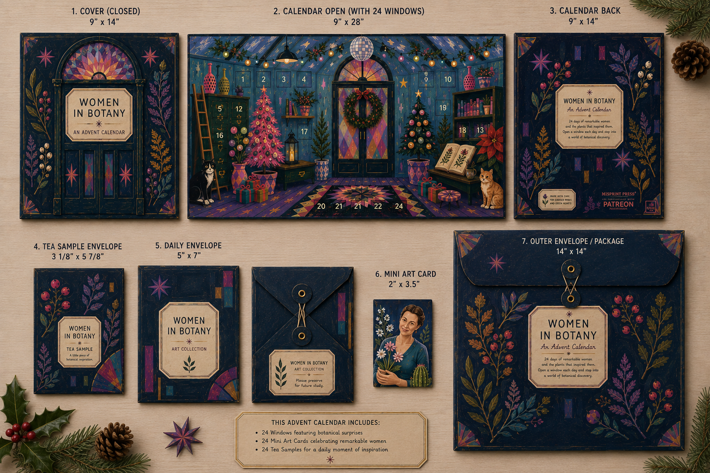 Women in Botany: An Advent Calendar | 2026 Geek+Tea Holiday Advent Calendar