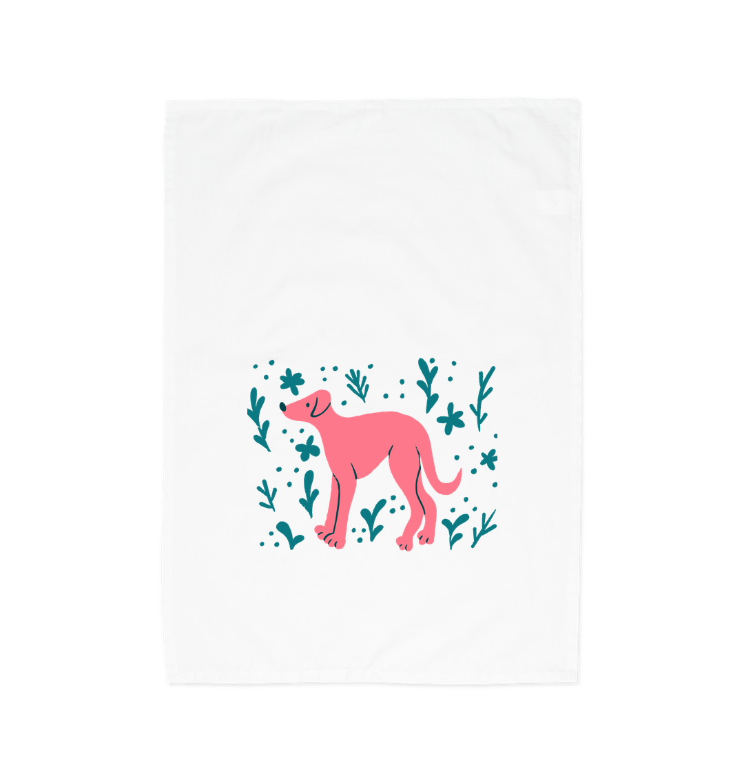 Ruff Dishes Tea Towel | Geek+Tea