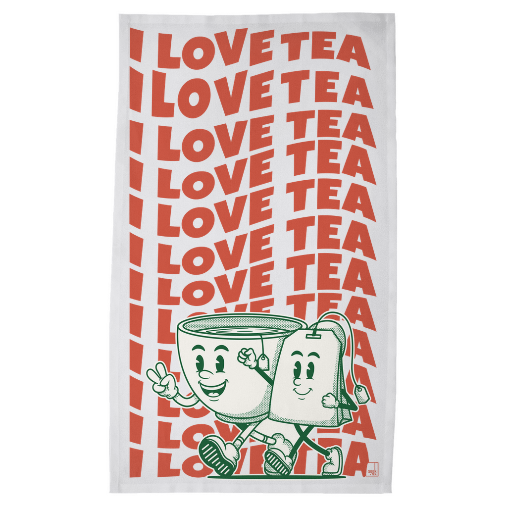 I Love Tea | Cotton Tea Towel