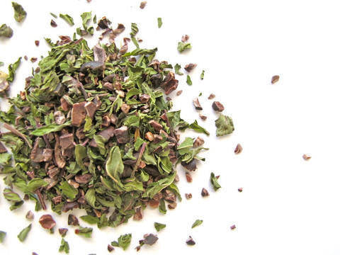 Elevenses Afternoon Tea | Organic Loose Leaf Herbal Tisane  | Peppermint and Cacao