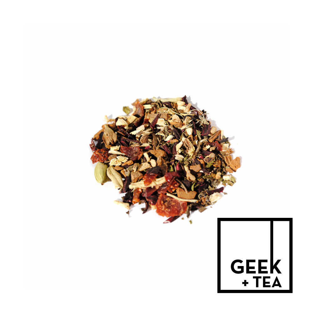 ImmuniTea S.H.I.E.L.D | Organic Herbal Loose Leaf Tea | Ginseng and Spice